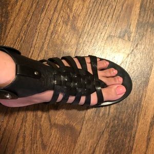 Via Spiga sexy leather sandals size 10